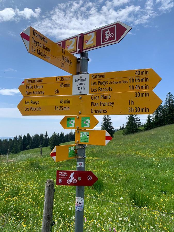 Boutique Hotel Corbetta - Spa 60M2 - La Montagne A 5 Minutes De L'Autoroute A12 Aux Paccots Sur Montreux - Nouveau Loft Familial - Profitez Du Lac Leman Et Des Montagnes En Meme Temps Les Paccots Εξωτερικό φωτογραφία